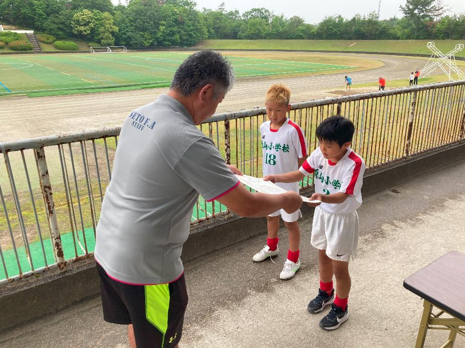 【第12回瀬戸市小学生サッカー大会新人戦 写真】